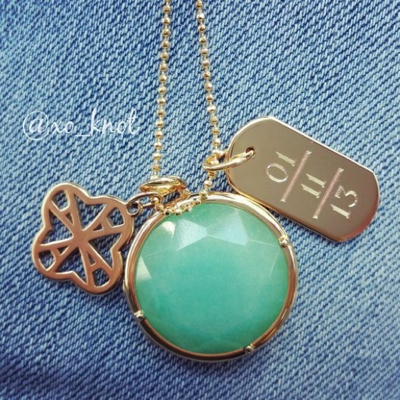 Sentiment Stone Locket Charm - Picture 3 of 5